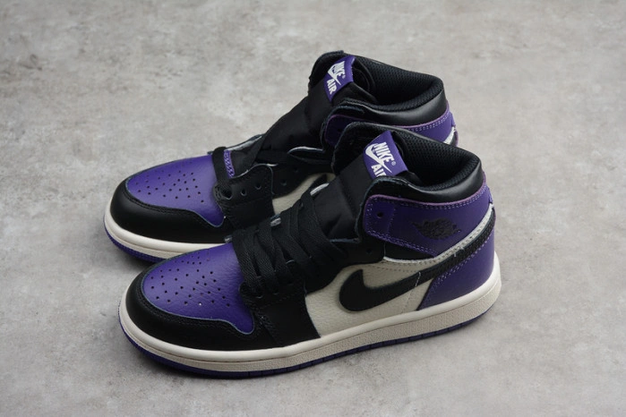 Kids  Air Jordan 1 Retro High OG 'Court Purple' 555088-501