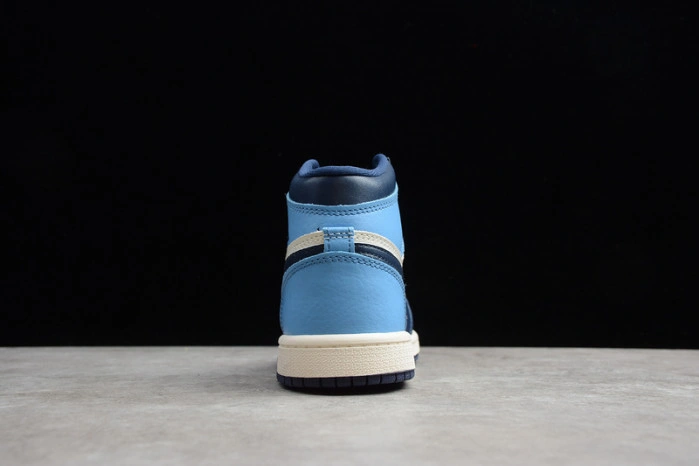 Kids Air Jordan 1 Obsidian University Blue (555088-140)