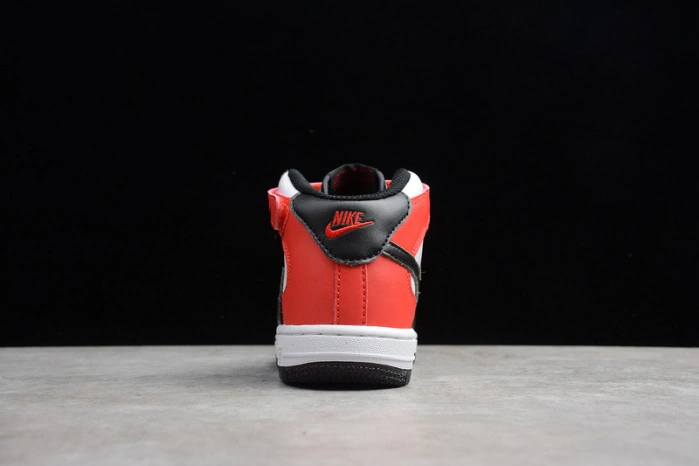 Kids Nike Air Force 1 Mid 07 x Travis Scott White Black Red 314197-016