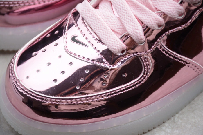 Kids Nike Air Force 1 Mid WB Pink Rose 314197-8300