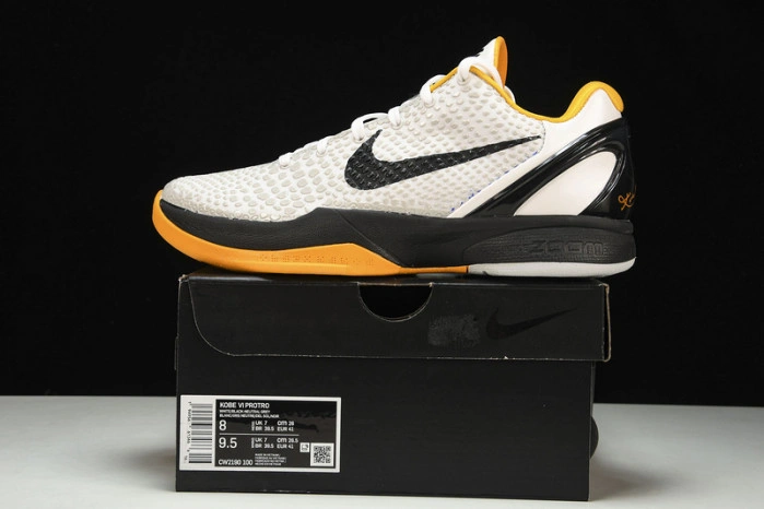 Kobe 6 Protro Playoff Pack White Del Sol    CW2190-100