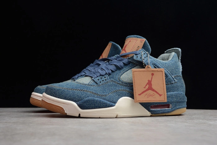 LEVI'S X NIKE AIR JORDAN 4 DENIM AO2571-401