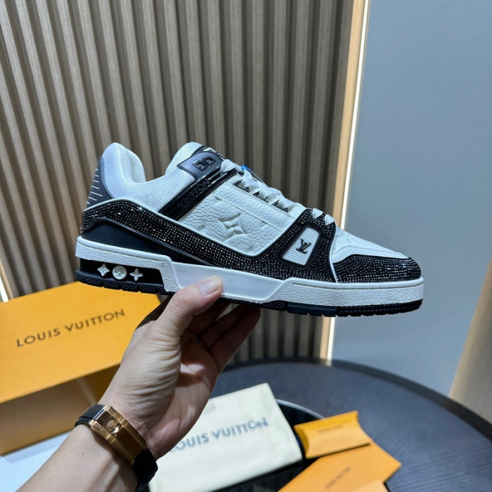 LV Trainer Sneaker (crystal customize)