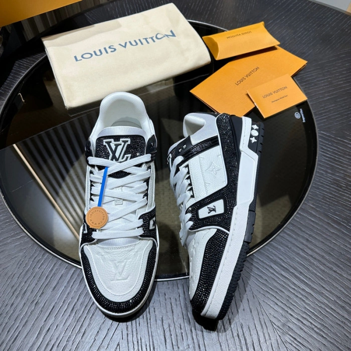 LV Trainer Sneaker (crystal customize)