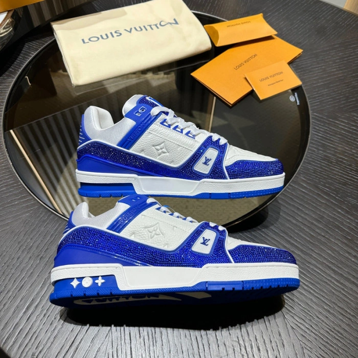 LV Trainer Sneaker (crystal customize)