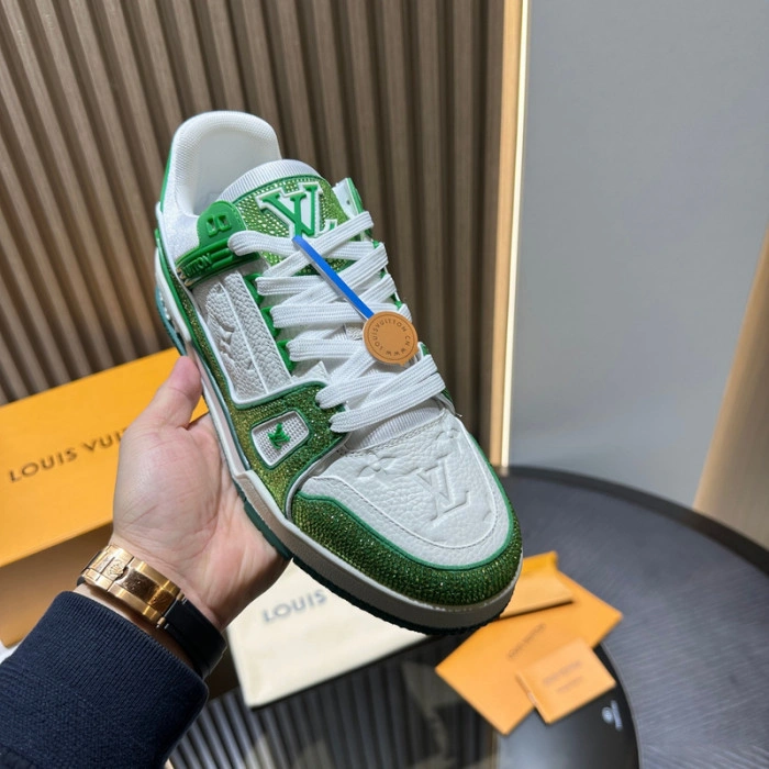 LV Trainer Sneaker (crystal customize)