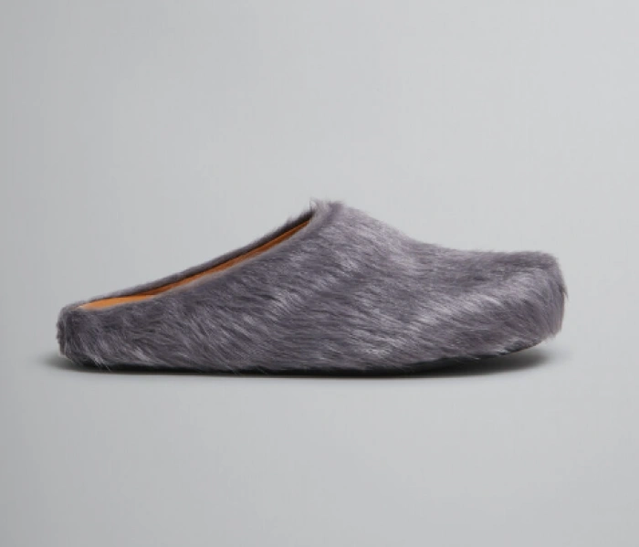 MARNI CALF HAIR SLIPPERS