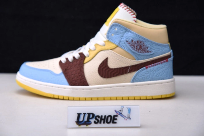 Maison Chateau Rouge x Air Jordan 1 High Mid  Fearless CU2803-200