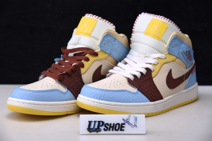 Maison Chateau Rouge x Air Jordan 1 High Mid  Fearless CU2803-200