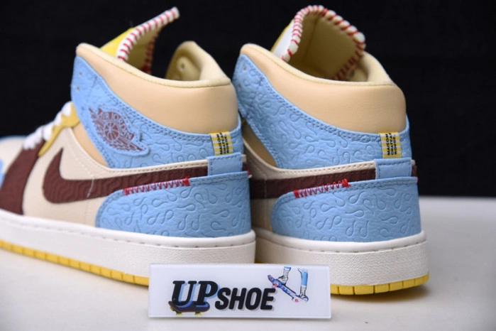 Maison Chateau Rouge x Air Jordan 1 High Mid  Fearless CU2803-200