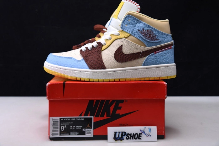 Maison Chateau Rouge x Air Jordan 1 High Mid  Fearless CU2803-200
