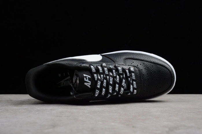 NIKE AIR FORCE 1 '07 LV8 823511-007 NBA PACK BLACK WHITE 823511-007