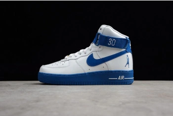 NIKE AIR FORCE 1 HIGH SHEED RUDE AWAKENING WHITE ROYAL AQ4229-100