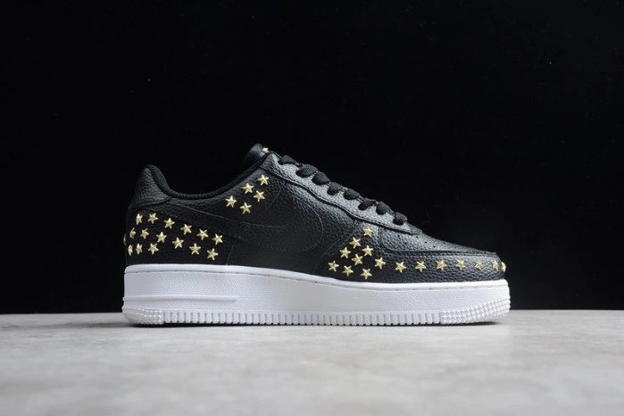 NIKE AIR FORCE 1 LOW STARS BLACK AR0639-001