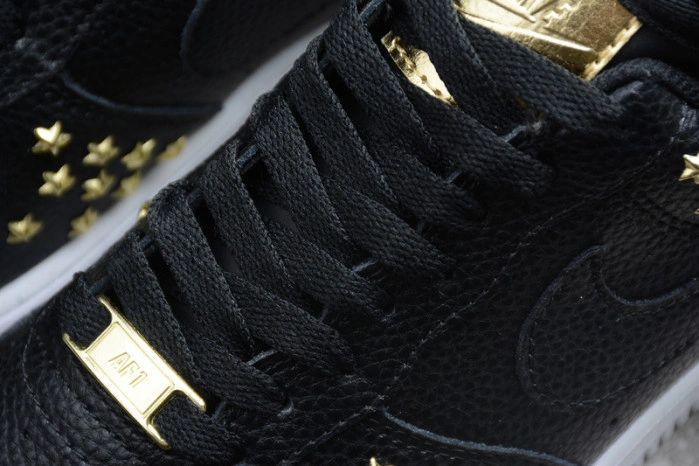 NIKE AIR FORCE 1 LOW STARS BLACK AR0639-001