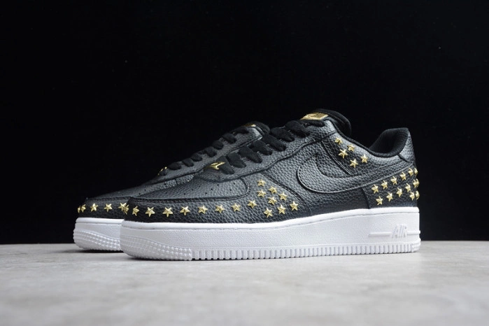 NIKE AIR FORCE 1 LOW STARS BLACK AR0639-001