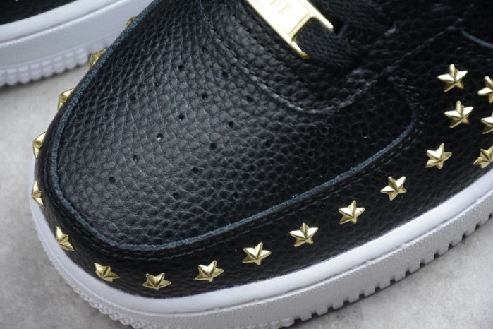 NIKE AIR FORCE 1 LOW STARS BLACK AR0639-001
