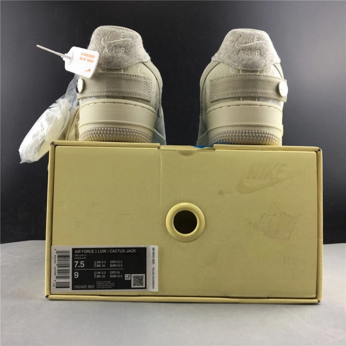NIKE AIR FORCE 1 x Travis Scott  White Grey  CN2405-902