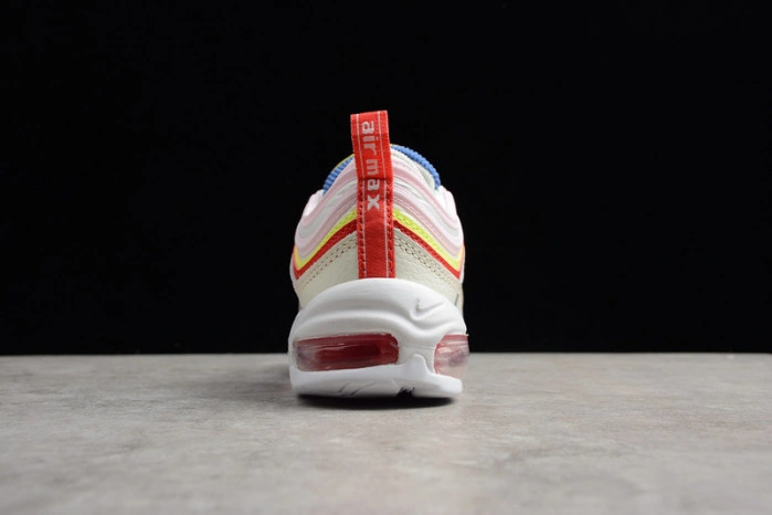 NIKE AIR MAX 97 SE “CORDUROY” SAIL VOLT GLOW ARCTIC PINK WOMENS AQ4137-101