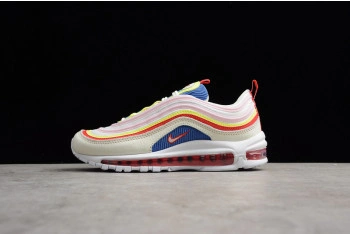 NIKE AIR MAX 97 SE “CORDUROY” SAIL VOLT GLOW ARCTIC PINK WOMENS AQ4137-101
