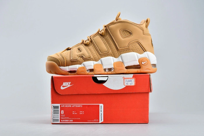 NIKE AIR MORE UPTEMPO PRM “WHEAT” BROWN AA4060-200