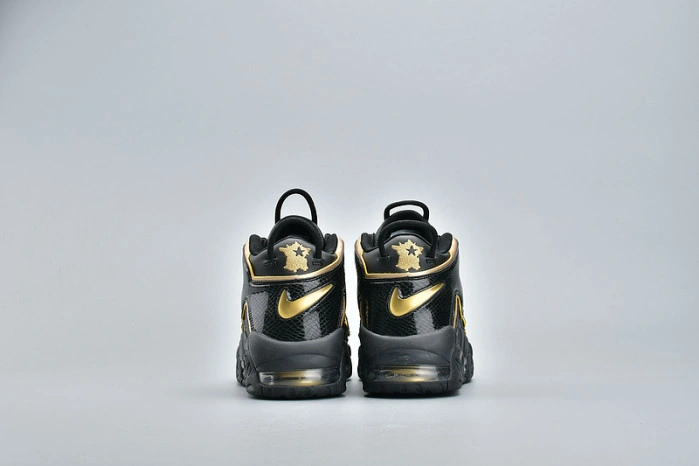 NIKE AIR MORE UPTEMPO “FRANCE” BLACK METALLIC GOLD AV3810-001