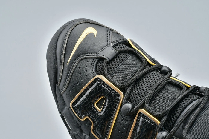 NIKE AIR MORE UPTEMPO “FRANCE” BLACK METALLIC GOLD AV3810-001