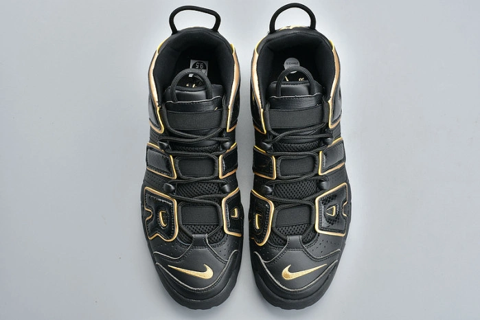 NIKE AIR MORE UPTEMPO “FRANCE” BLACK METALLIC GOLD AV3810-001