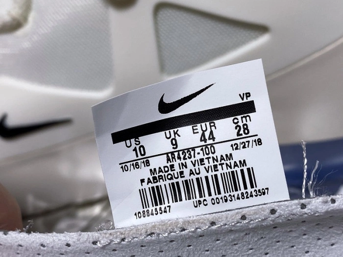NIKE Air Fear Of God 1 'Sail'  AR4237 100