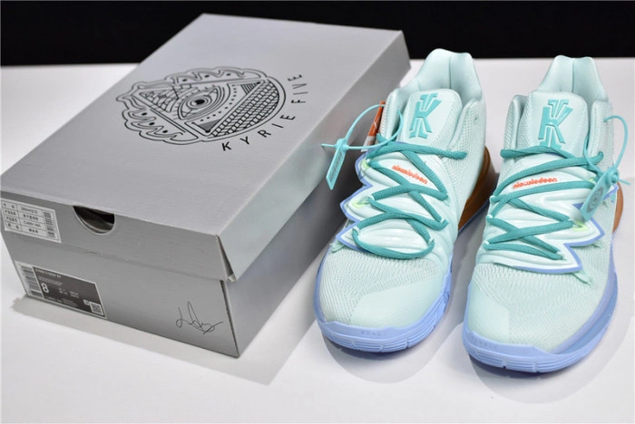 NIKE KYRIE 5 X SPONGEBOB Squidward (House of Hoops Special Box)  CJ6951-300