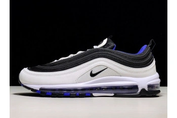 NIKE MENS AIR MAX 97 WHITE BLACK-PERSIN VIOLET 921522-102