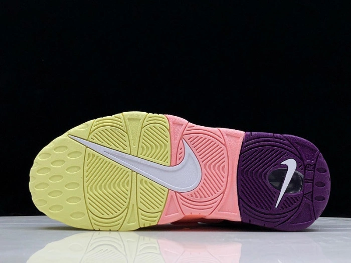 NIKE WMNS AIR MORE UPTEMPO CITRON PINK BRIGHT PURPLE-NIGHT GRAPE STYLE AV8237-800