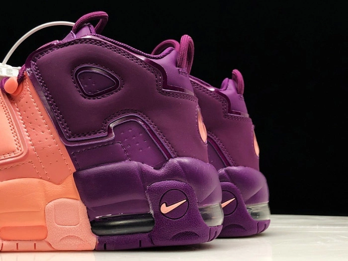 NIKE WMNS AIR MORE UPTEMPO CITRON PINK BRIGHT PURPLE-NIGHT GRAPE STYLE AV8237-800