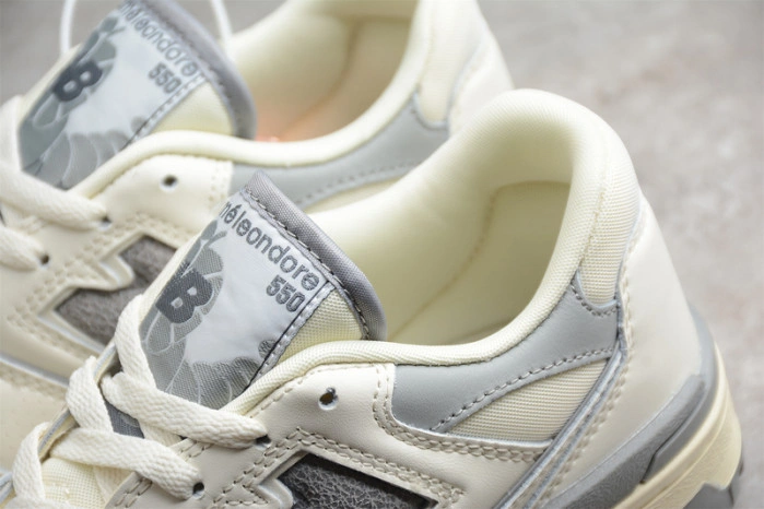New Balance 550 AAime Leon Dore White Grey BB550ALE