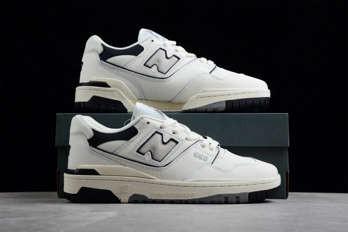 New Balance 550 Cream Black BB550LWT