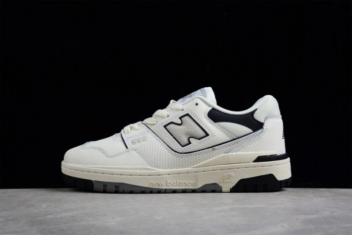 New Balance 550 Cream Black BB550LWT