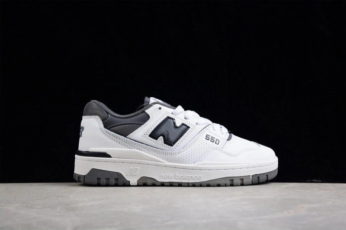 New Balance 550 White Grey Dark Grey BB550WTG