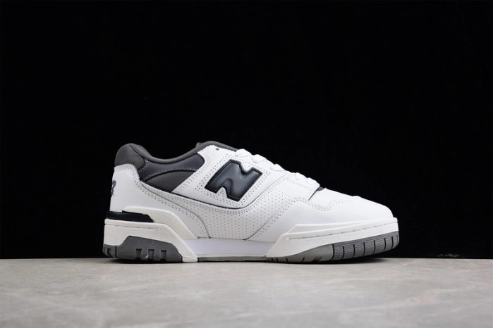 New Balance 550 White Grey Dark Grey BB550WTG