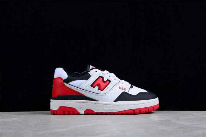 New Balance 550 White Red Black BB550HR1