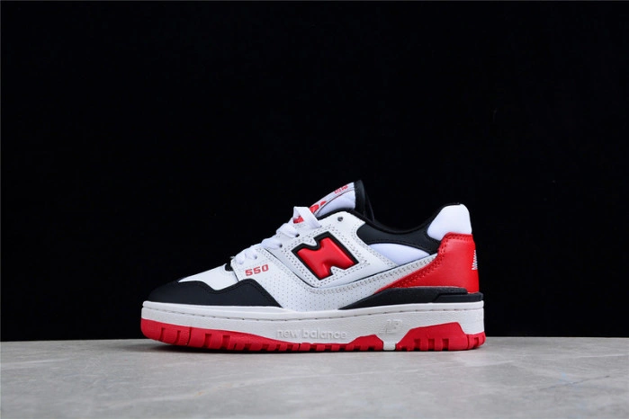 New Balance 550 White Red Black BB550HR1