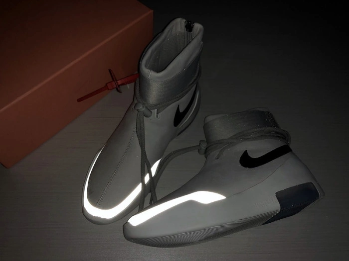 Nike Air Fear of God 1  SA Light Bone Black  AT9915-002
