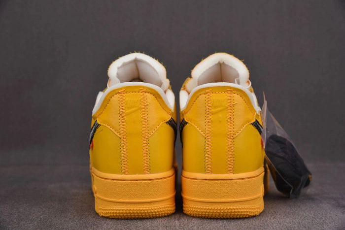 Nike Air Force 1 Low Off-White ICA University Gold  DD1876-700
