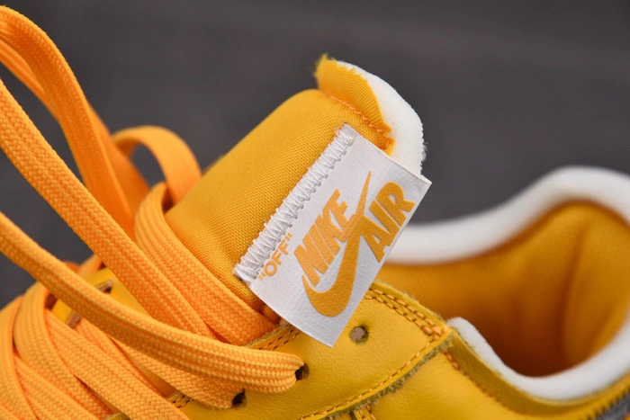Nike Air Force 1 Low Off-White ICA University Gold  DD1876-700