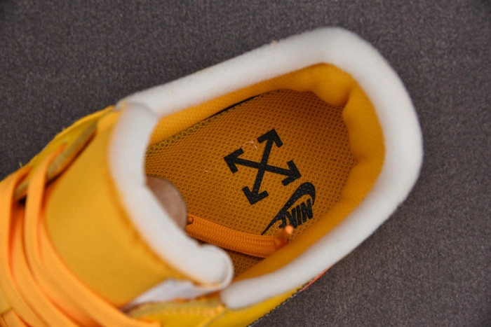 Nike Air Force 1 Low Off-White ICA University Gold  DD1876-700