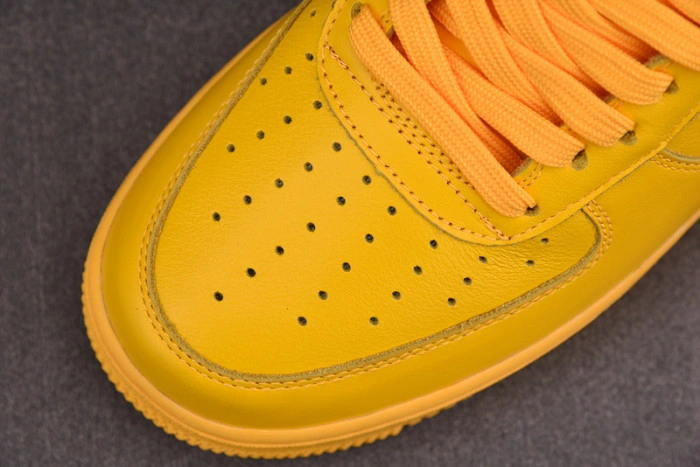 Nike Air Force 1 Low Off-White ICA University Gold  DD1876-700