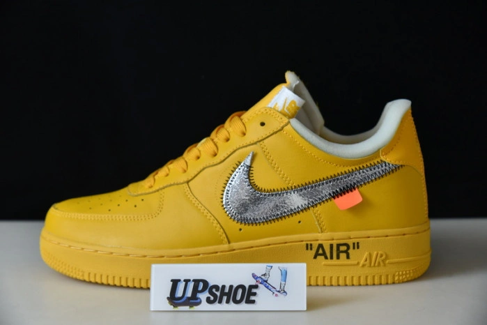 Nike Air Force 1 Low Off-White ICA University Gold  DD1876-700