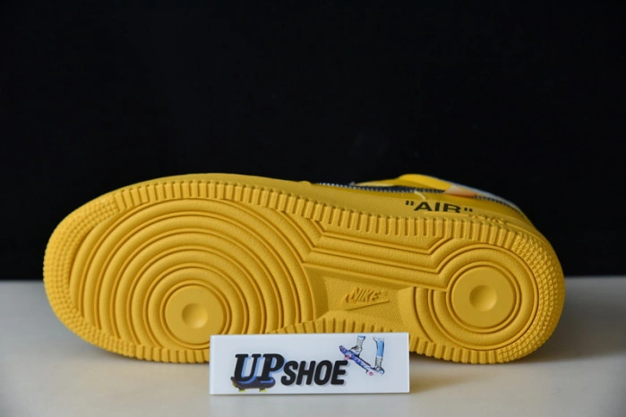 Nike Air Force 1 Low Off-White ICA University Gold  DD1876-700