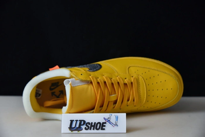 Nike Air Force 1 Low Off-White ICA University Gold  DD1876-700