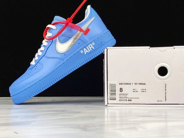 Nike Air Force 1 Low Off-White MCA University Blue  CI1173-400