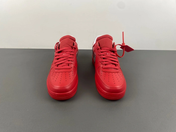 Nike Air Force 1 Low Off-White Red    AO4297-600